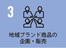 地域ブランド商品の企画・販売