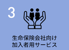 生命保険会社向け加入者用サービス