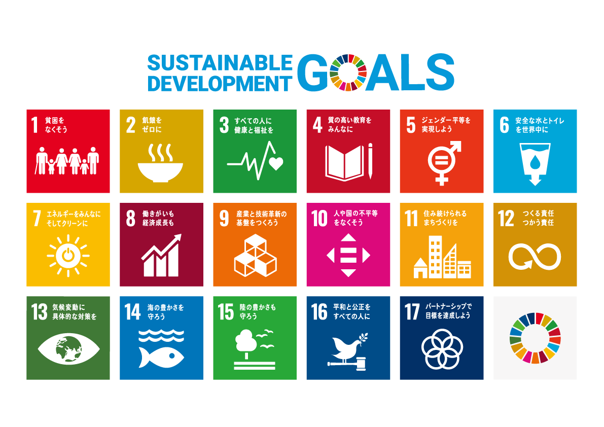 持続可能な社会を実現するための17の開発目標