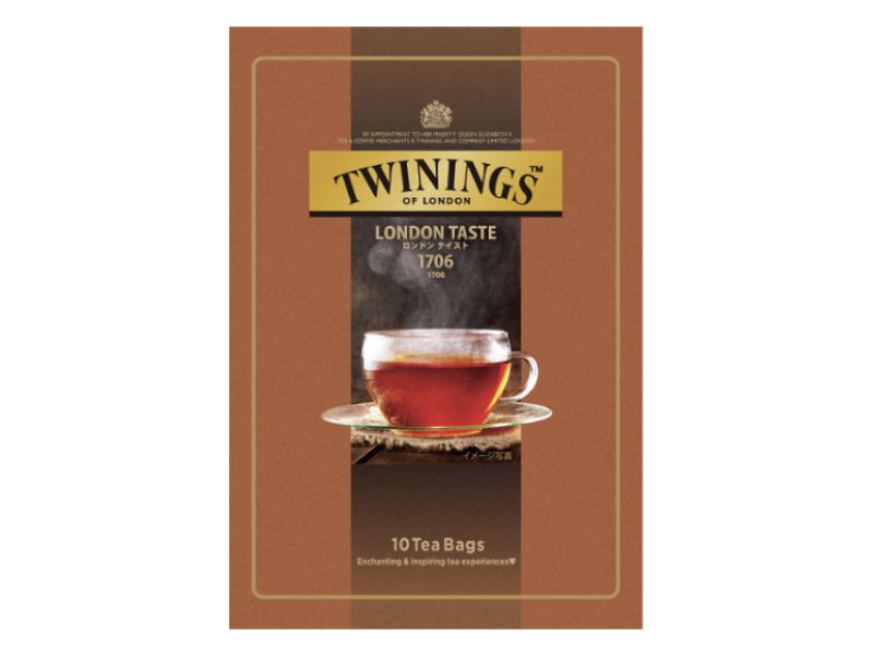 穏やかな渋みと優雅な香り「トワイニング紅茶　ティーバッグ」