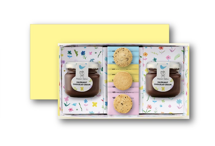 ヘーゼルナッツショコラクリーム＆クッキーセットMD110